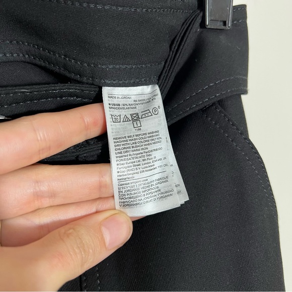 NWT Banana Republic Black Cargo Pants - Picture 7 of 7